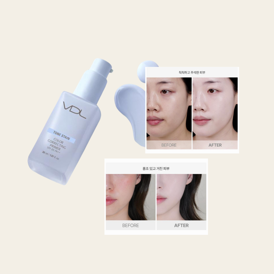 VDL Tone Stain Color Correcting Primer 13ml｜Netflix《單身即地獄》同款