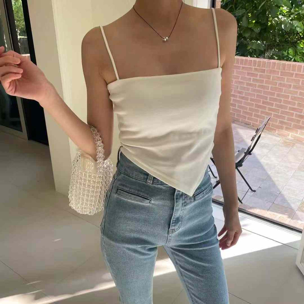 V cut Bra Top