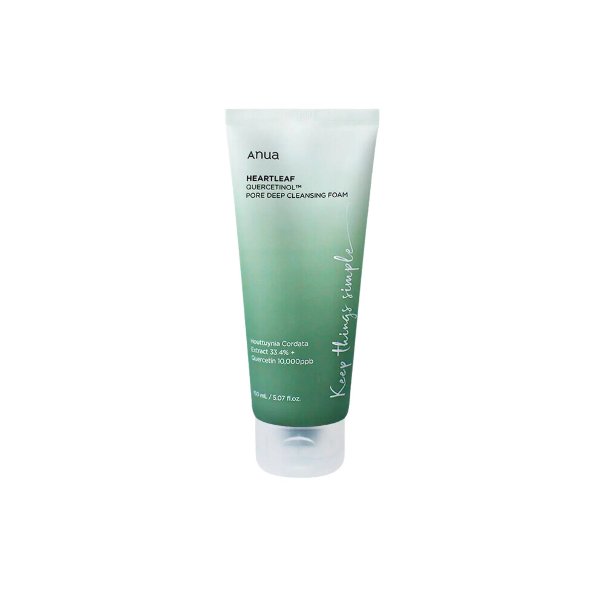 ANUA Heartleaf Quercetinol Deep Cleansing Foam (150ml)