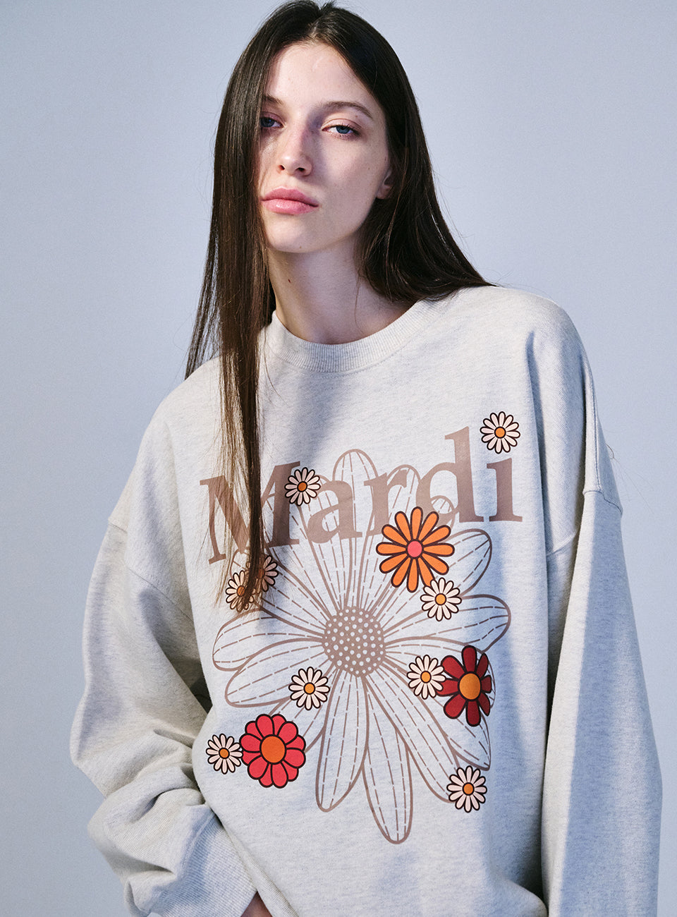 Mardi Mercredi Flowermardi Blossom Sweatshirt