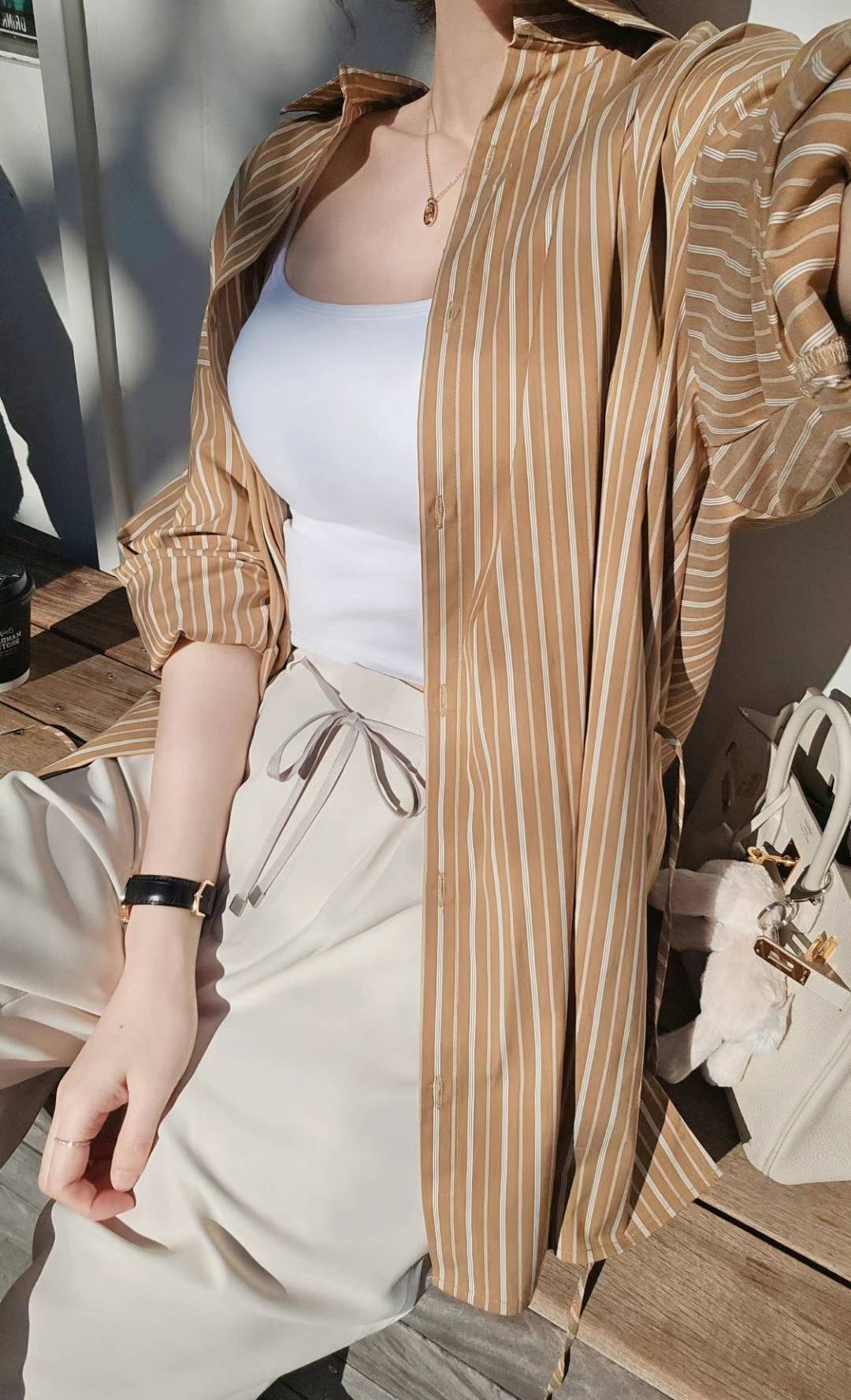 Effortlessly Stylish Striped Shirt