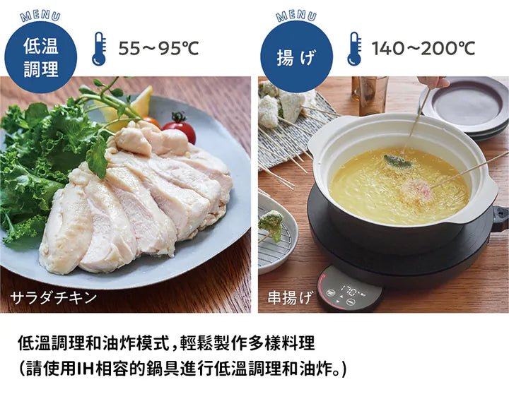 recolte IH Heater Cooking Griddle 料理電磁爐 RIH-1及套裝