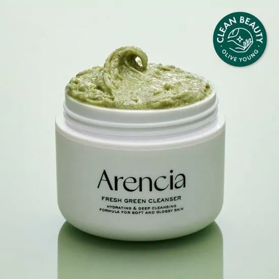 Arencia Fresh Green Cleanser 年糕潔面乳120g