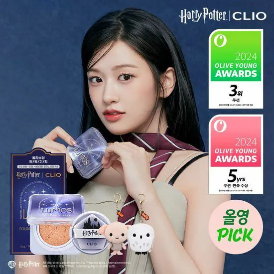 Clio x Harry Potter Kill Cover Founwear Cushion (+Random Keyring)