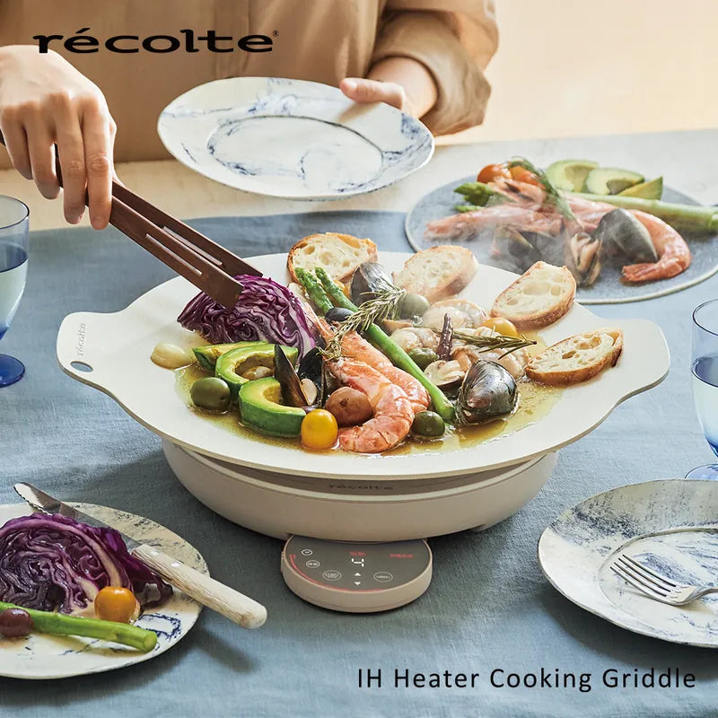 recolte IH Heater Cooking Griddle 料理電磁爐 RIH-1及套裝