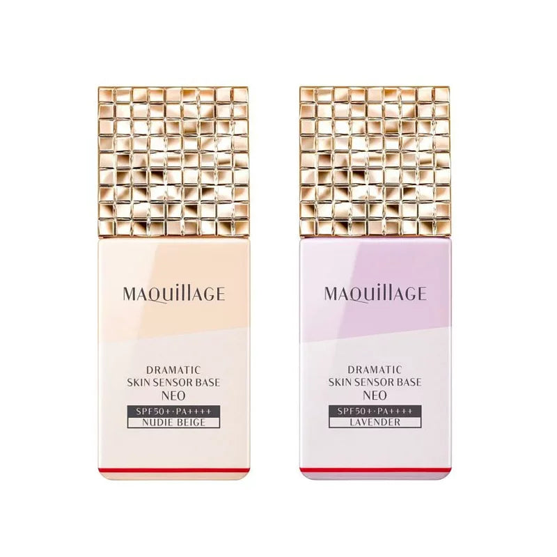 MAQuillAGE Dramatic Skin Sensor Base NEO 25mL （淡紫／自然） SPF50 PA++++