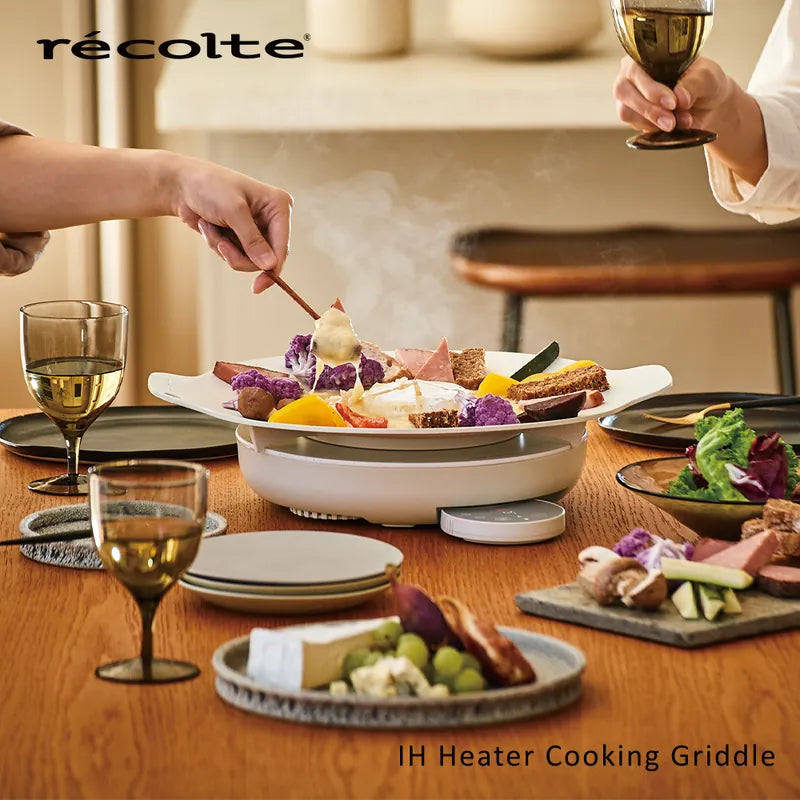 recolte IH Heater Cooking Griddle 料理電磁爐 RIH-1及套裝