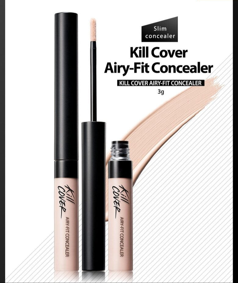 CLIO Kill Cover Airy Fit Concealer 完美底妝遮瑕液｜Netflix《單身即地獄》同款