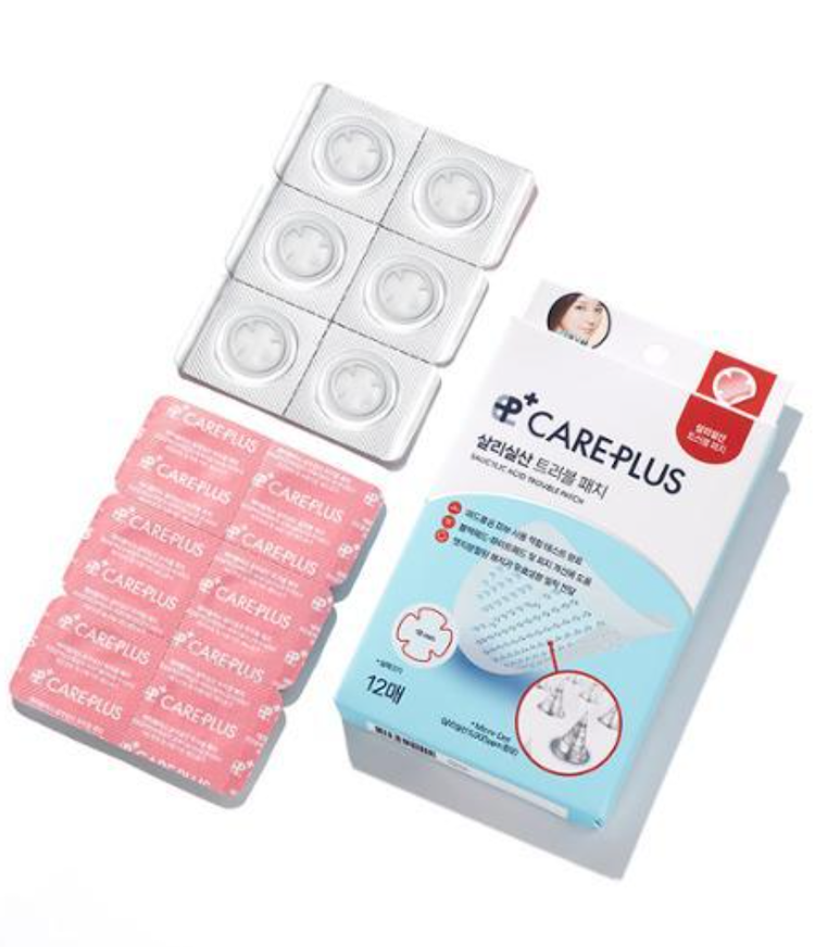 Care Plus Salicylic Acid Trouble Patch 水楊酸微針導入消痘痘暗瘡貼 – 12片裝