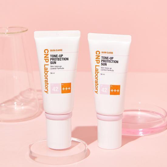 CNP Tone Up Protection Sun 高效亮肌修護防曬霜(SPF42/PA+++)