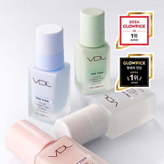 VDL Tone Stain Color Correcting Primer 13ml｜Netflix《單身即地獄》同款