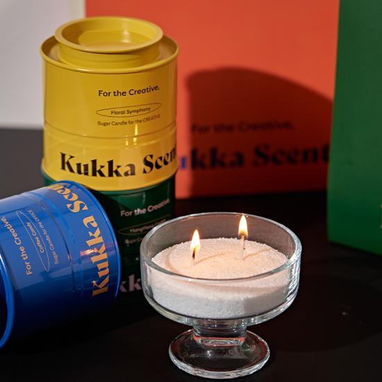 Kukka Sugar Candle 香氛蠟燭 200克