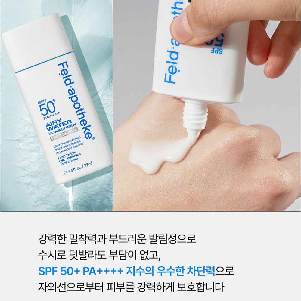 Feld‧Apotheke Airy Water Sunscreen 水潤清透防曬乳 37ml SPF50+ PA++++｜Netflix《單身即地獄》同款