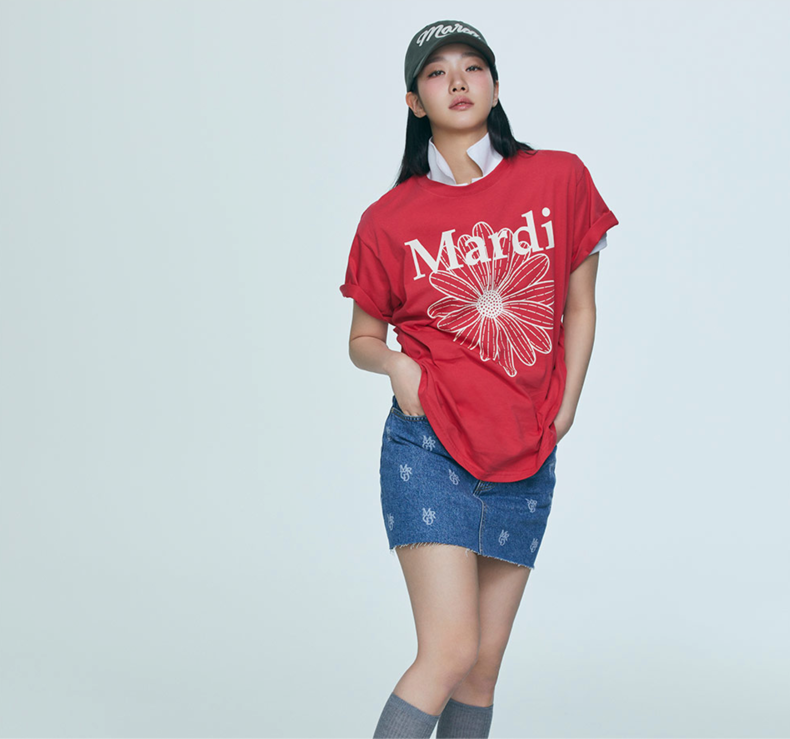 Mardi Mercredi FlowerMardi Tshirt