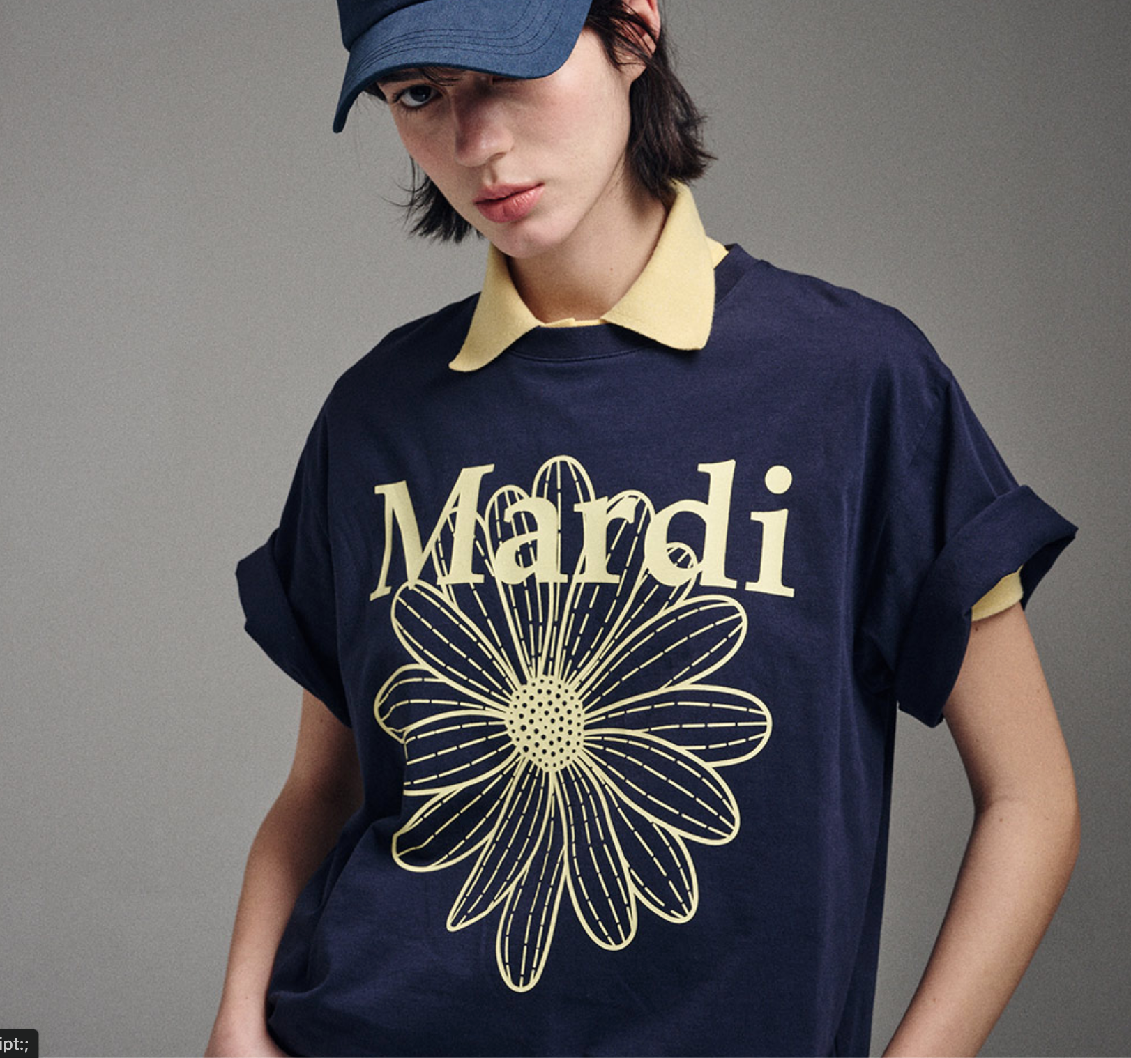 Mardi Mercredi FlowerMardi Tshirt