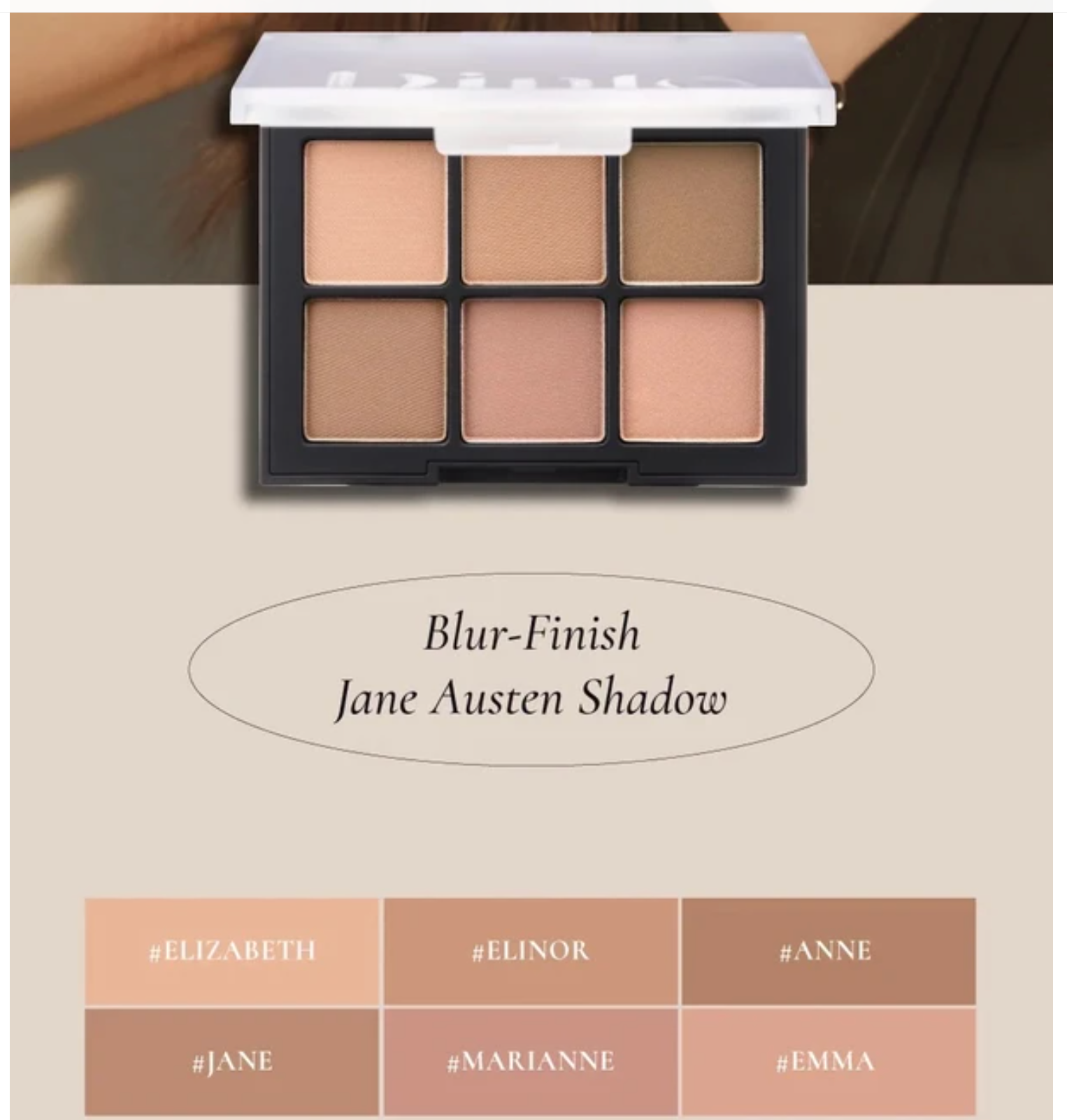 Dinto Blur-finish Eyeshadow Palettes 眼影盤