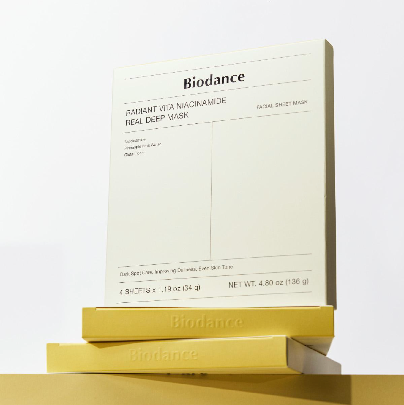 Biodance Radiant Vita Niacinamide Real Deep Mask 維他命美白提亮深層面膜