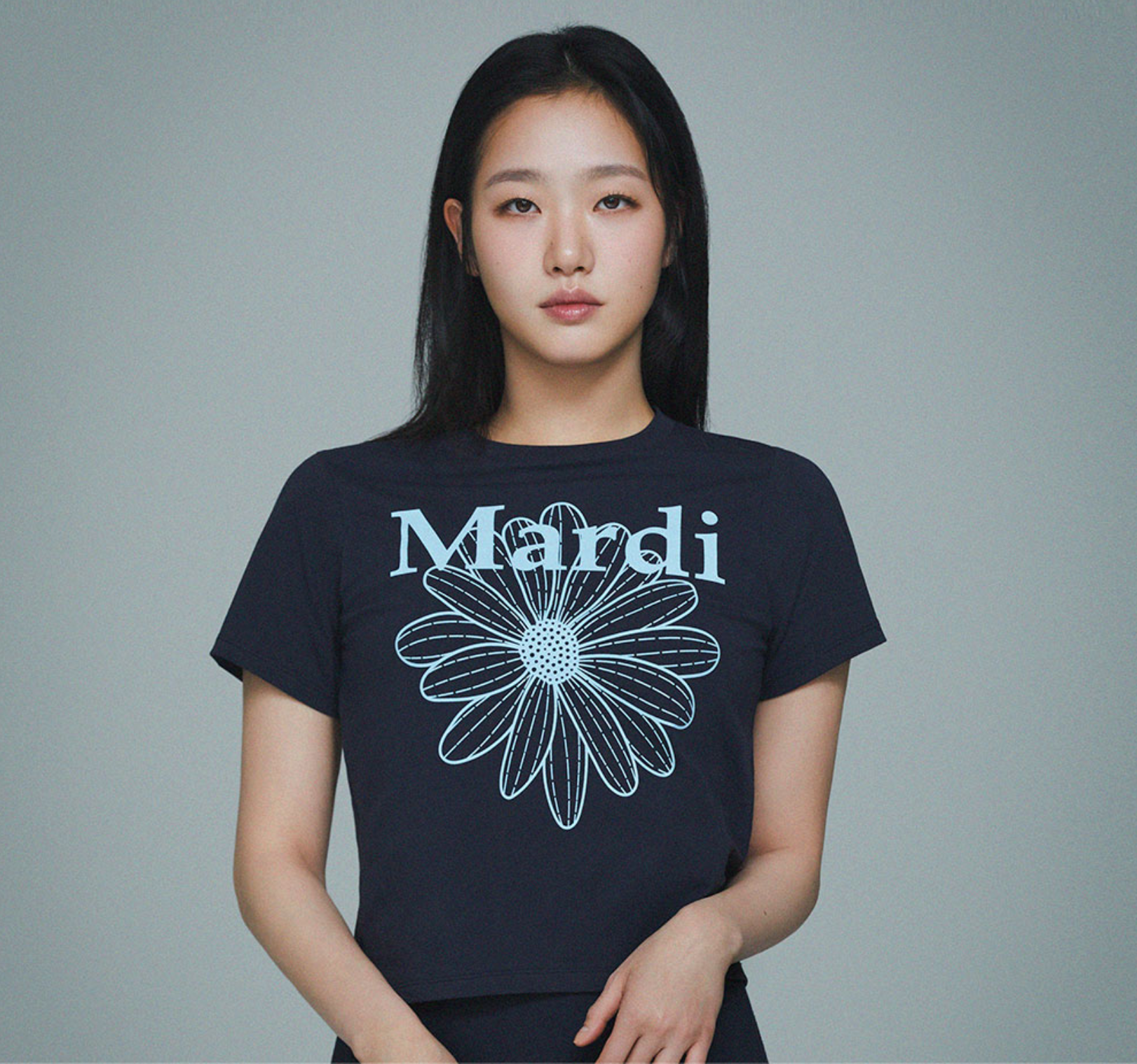 Mardi Mercredi FlowerMardi Slim Tshirt