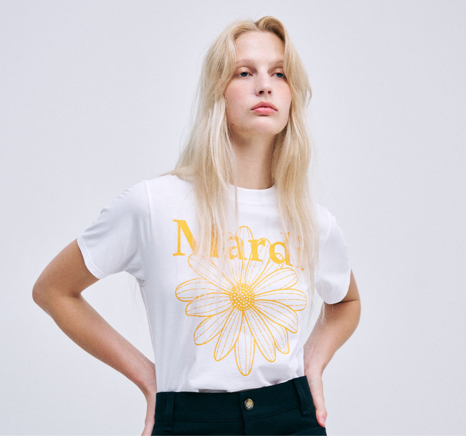 Mardi Mercredi FlowerMardi Slim Tshirt