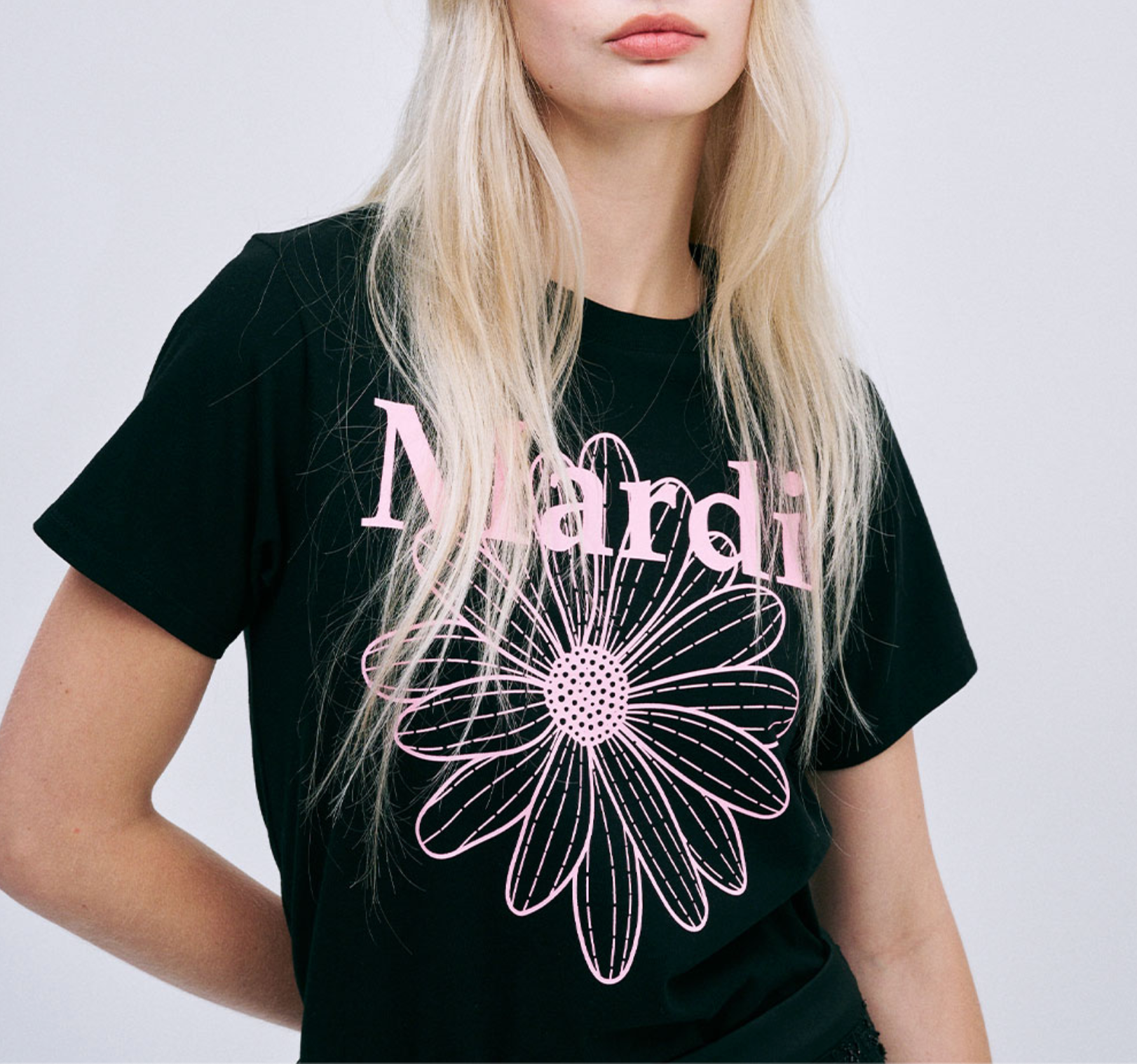 Mardi Mercredi FlowerMardi Slim Tshirt