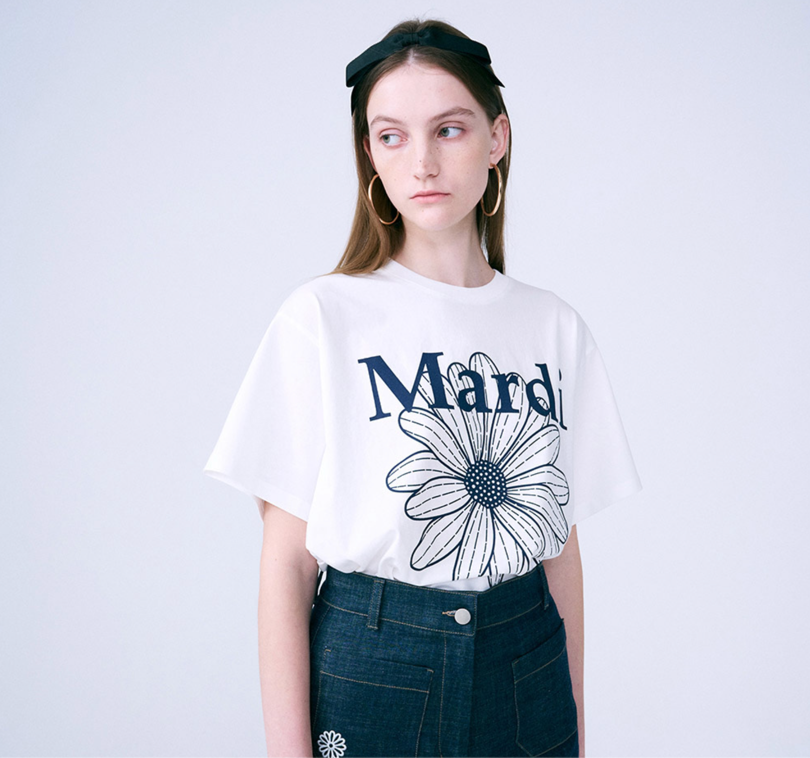 Mardi Mercredi FlowerMardi Tshirt