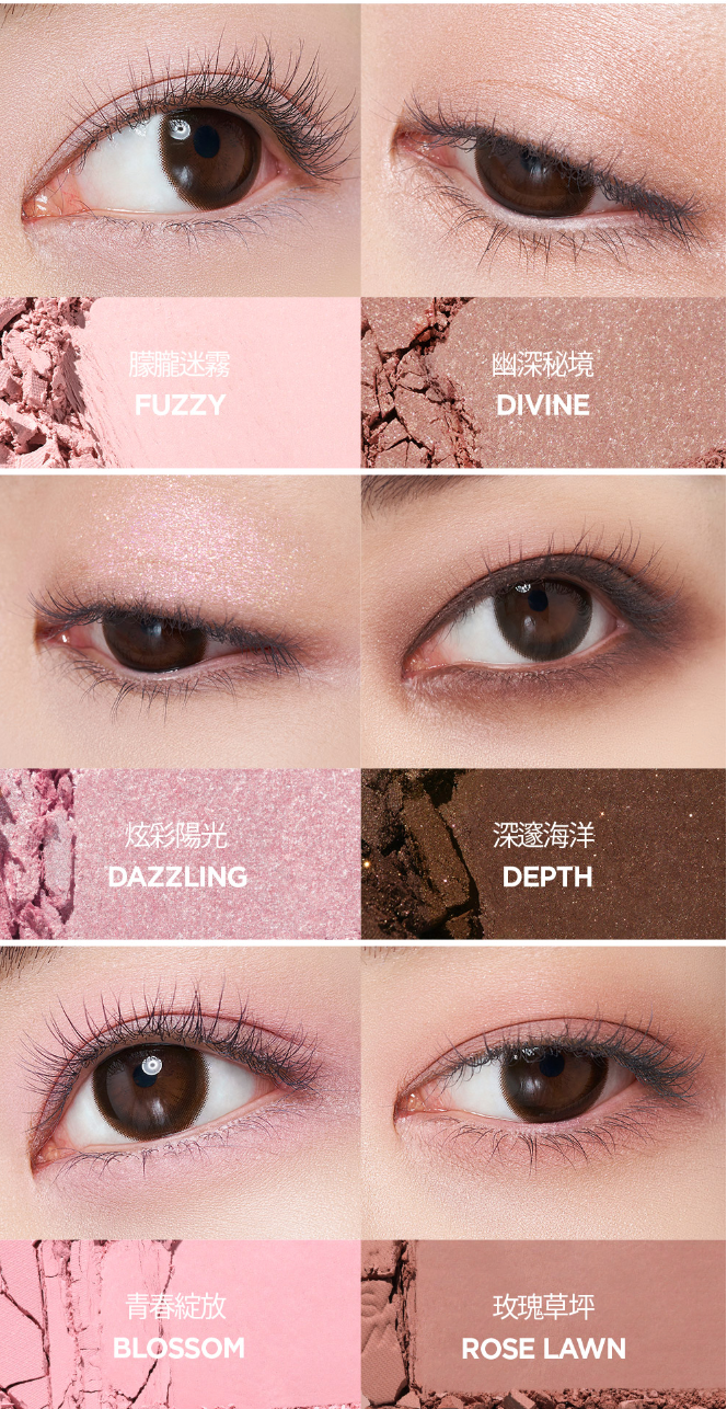 JUNG SAEM MOOL Beauty Artist Eye Palette專業六色眼影盤