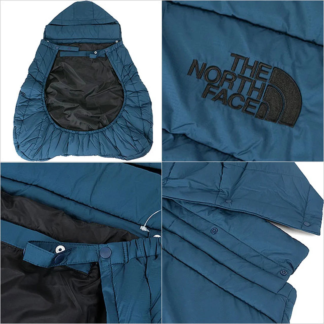 THE NORTH FACE Baby Shell Blanket 嬰兒 披肩 斗篷 保暖｜日本限定