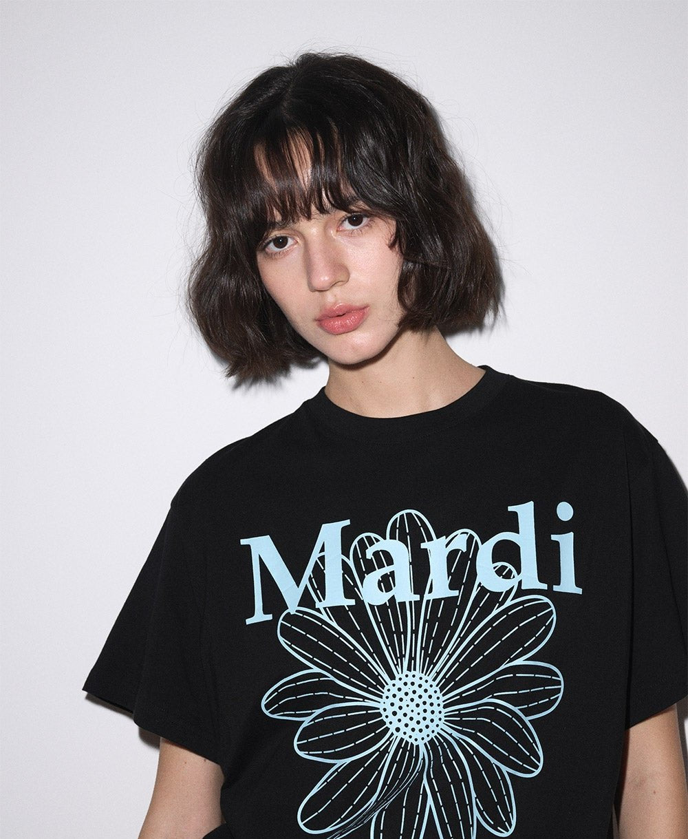 Mardi Mercredi FlowerMardi Slim Tshirt