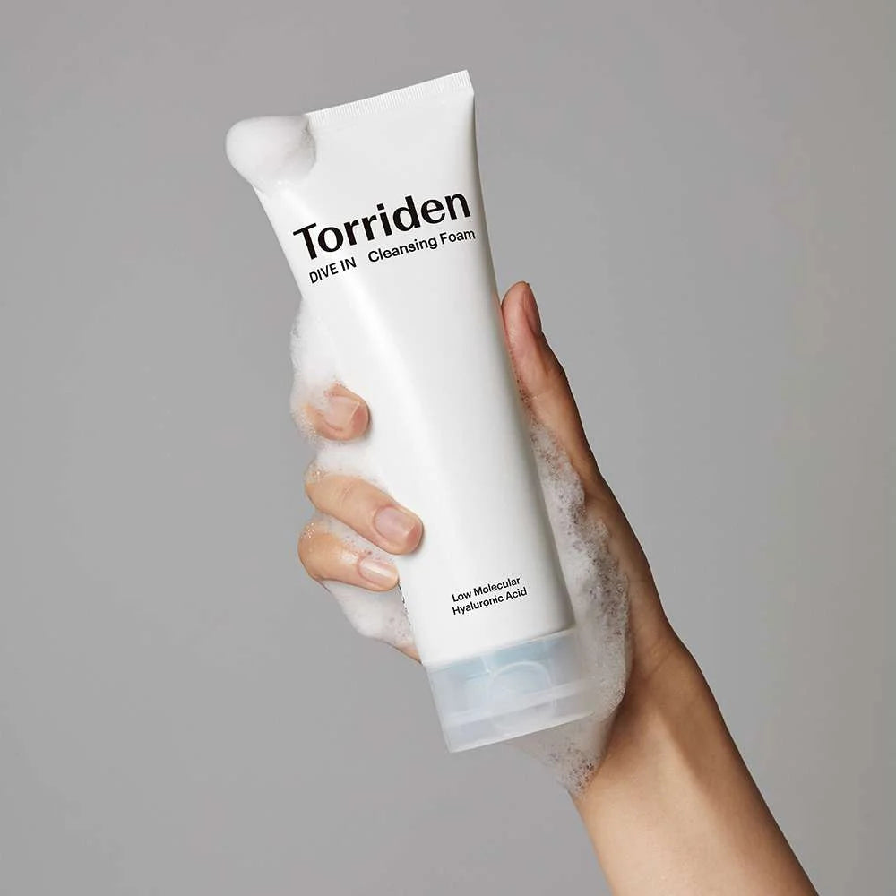 Torriden DIVE IN Low Molecular Hyaluronic Acid Cleansing Foam 低分子透明質酸弱酸性洗面奶 150ml