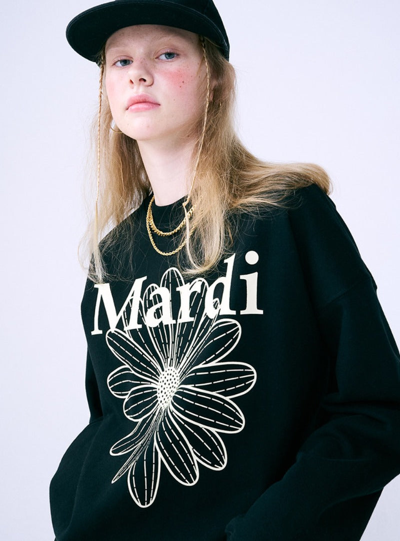 Mardi Mercredi FlowerMardi Sweatshirt