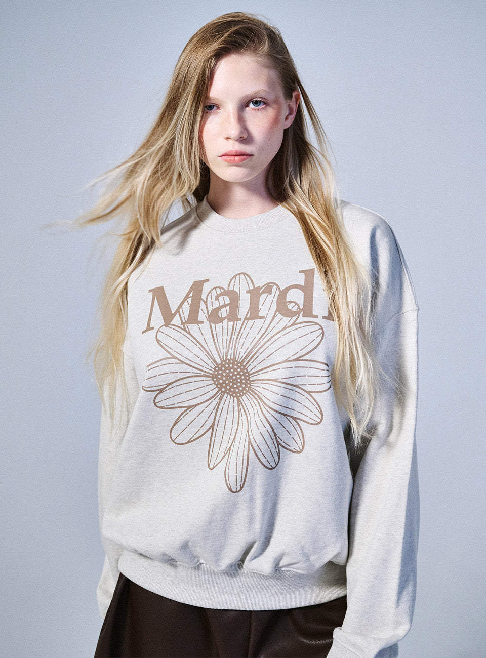 Mardi Mercredi FlowerMardi Sweatshirt