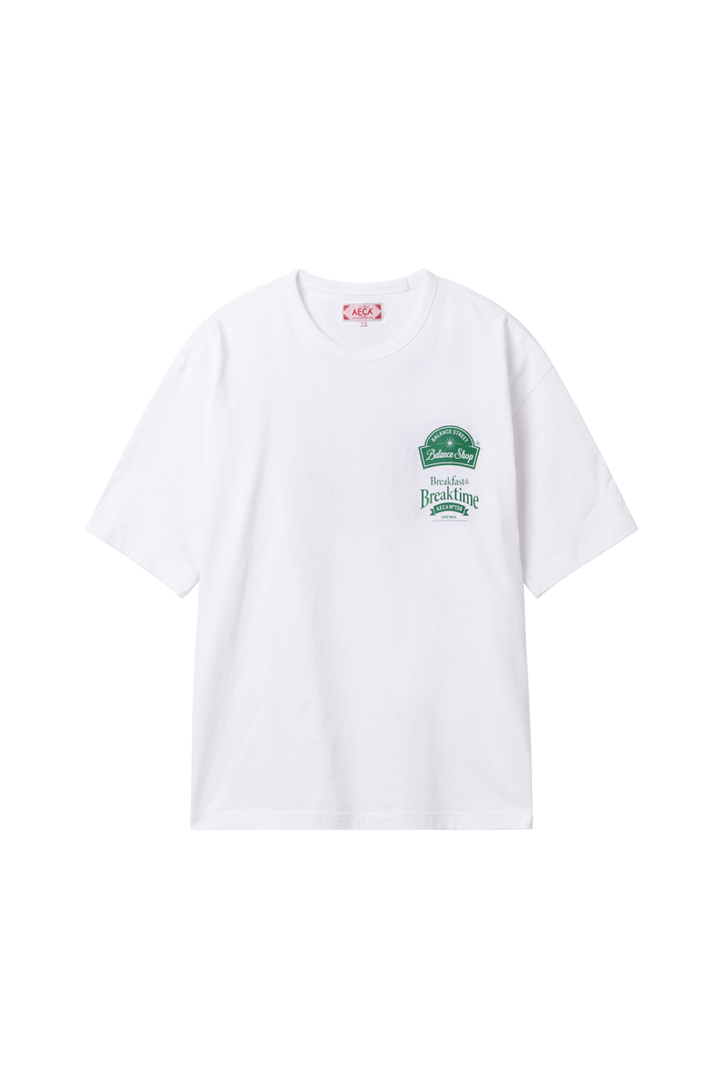 AECA WHITE MORNING CAFE TEE 3 Colours