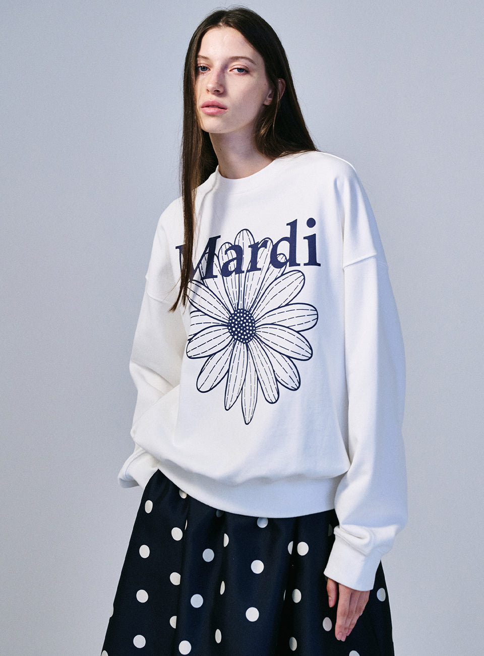 Mardi Mercredi FlowerMardi Sweatshirt