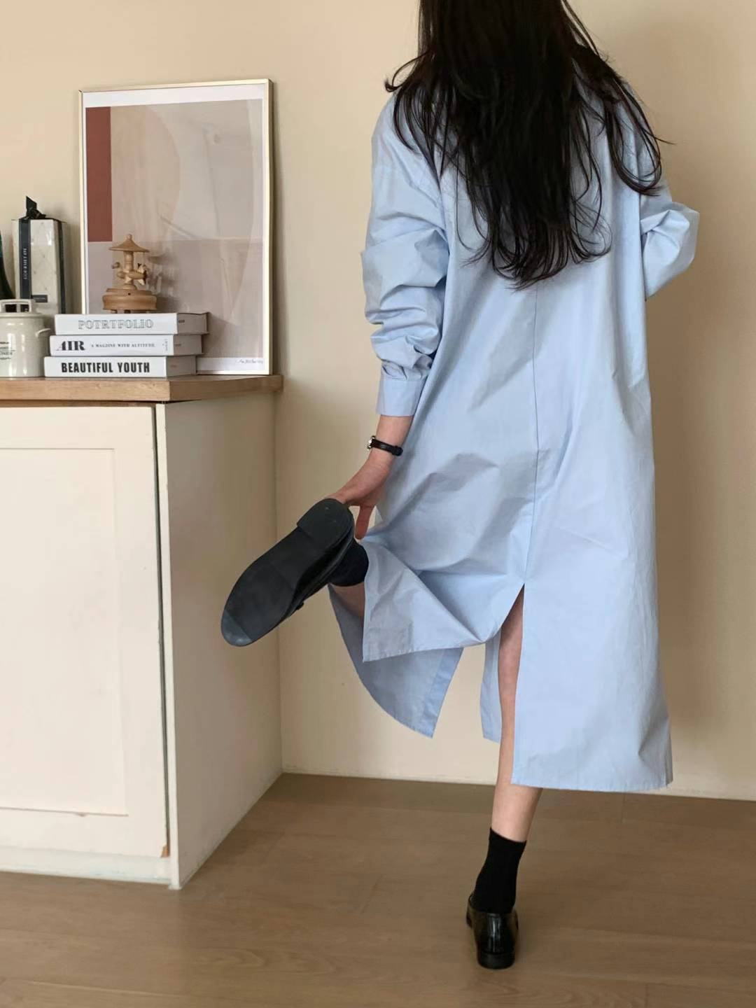 Shirt Midi Dress