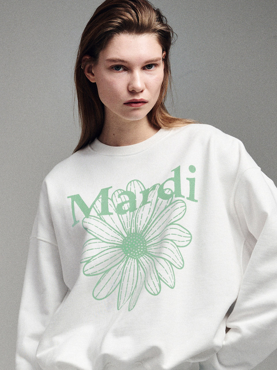 Mardi Mercredi FlowerMardi Sweatshirt