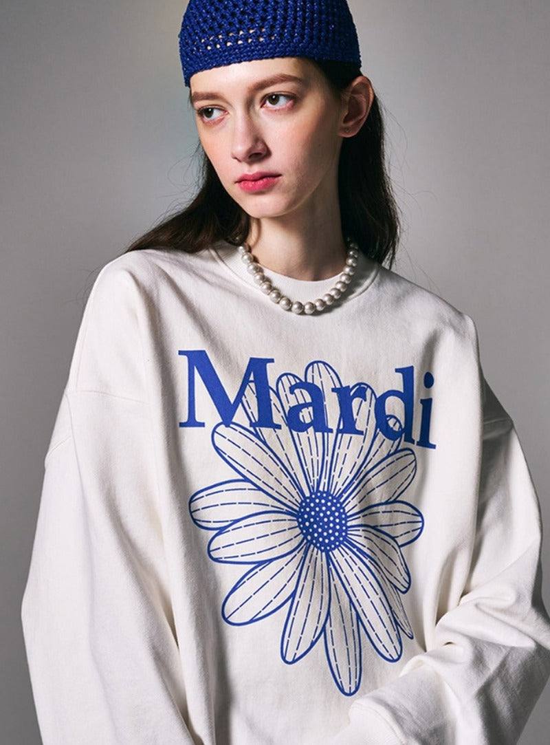 Mardi Mercredi FlowerMardi Sweatshirt