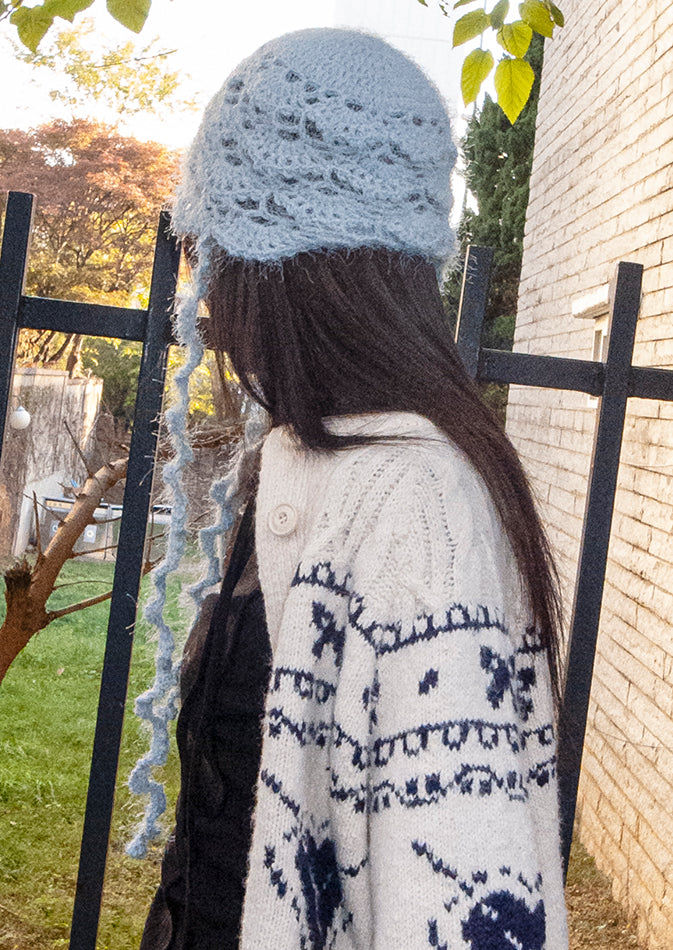 LOTSYOU Snowflake Knit Hat