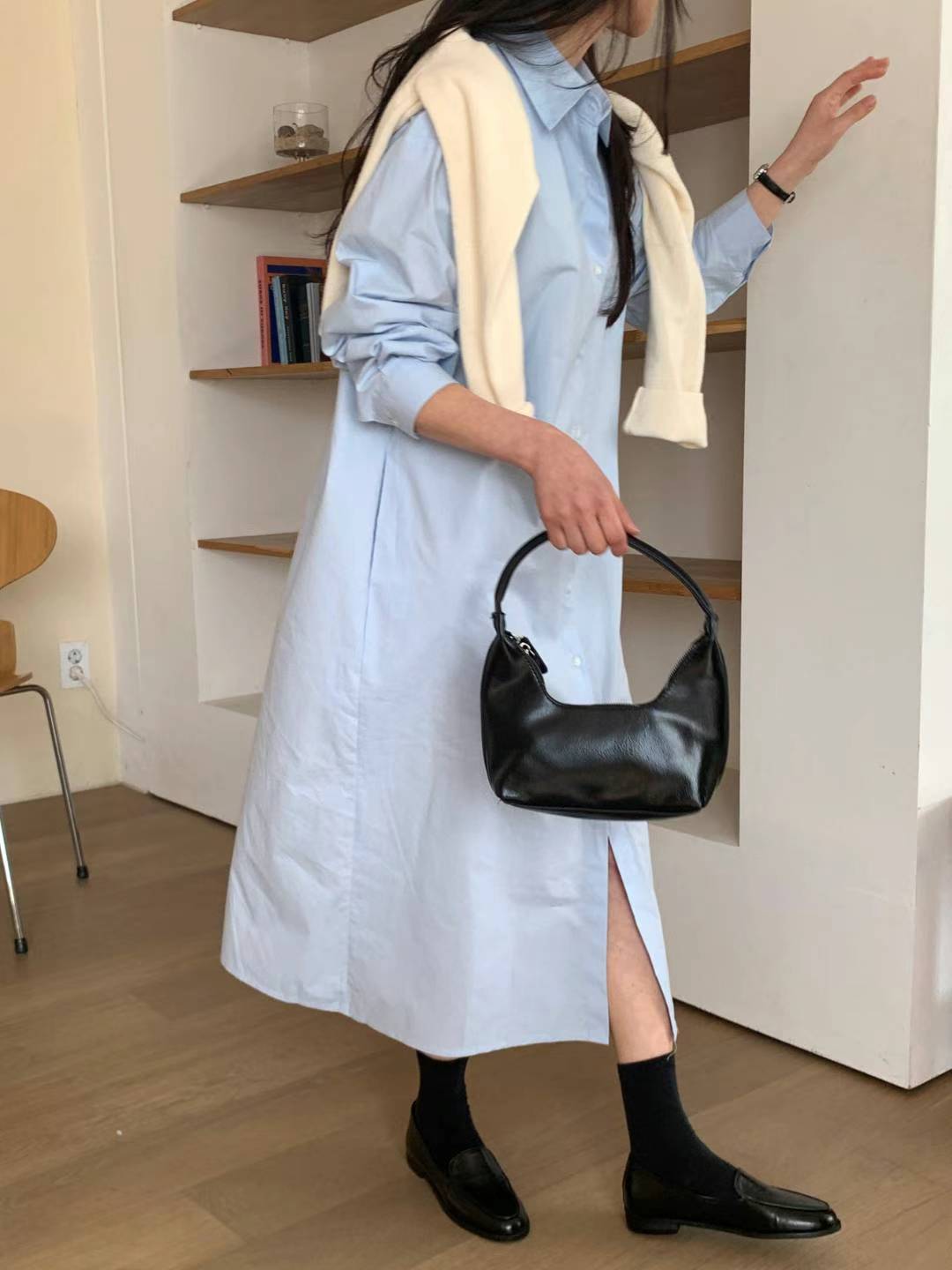 Shirt Midi Dress