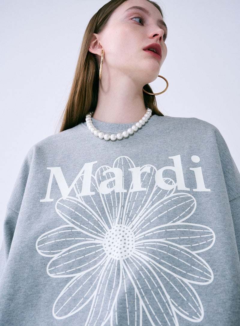 Mardi Mercredi FlowerMardi Sweatshirt