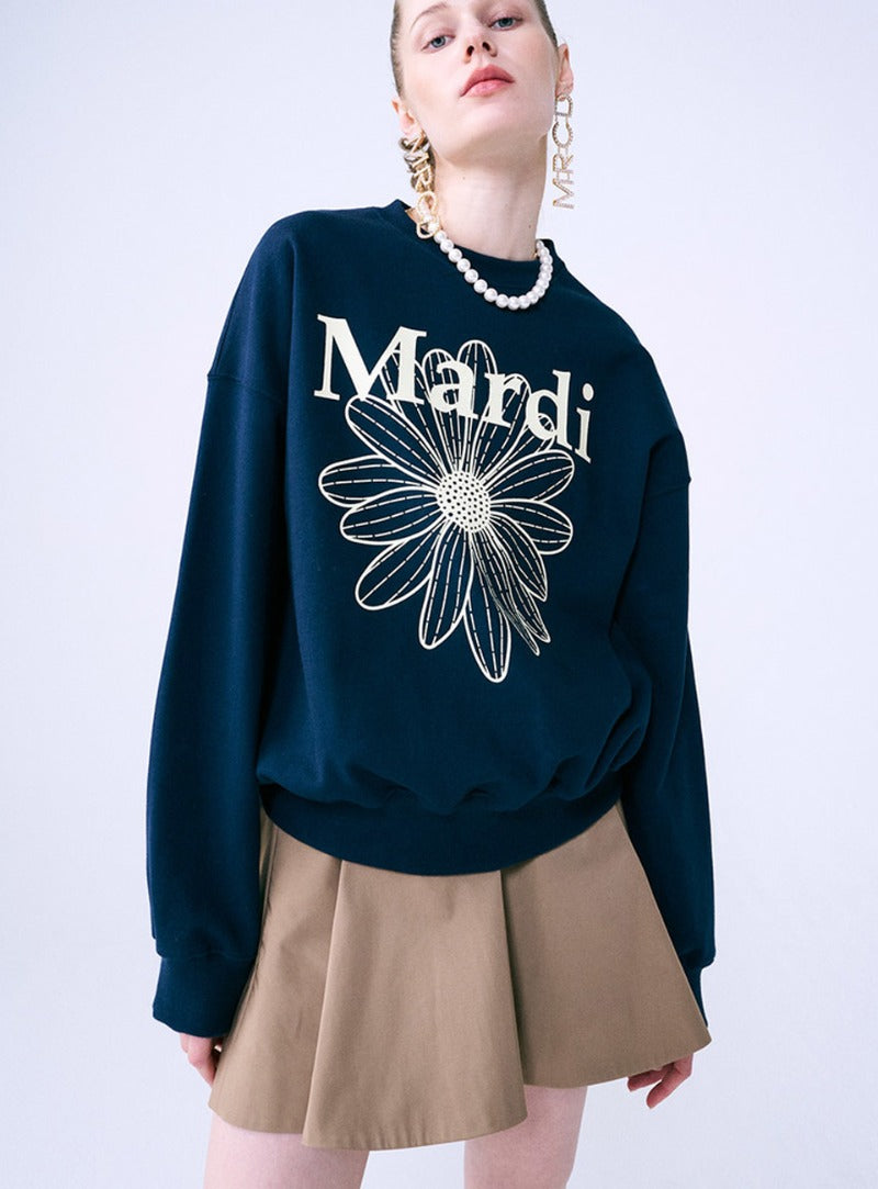 Mardi Mercredi FlowerMardi Sweatshirt