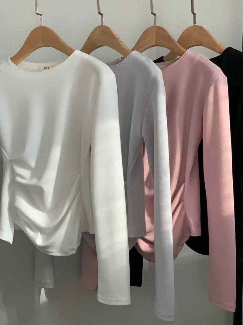 Paper Twisted Long Sleeve Top