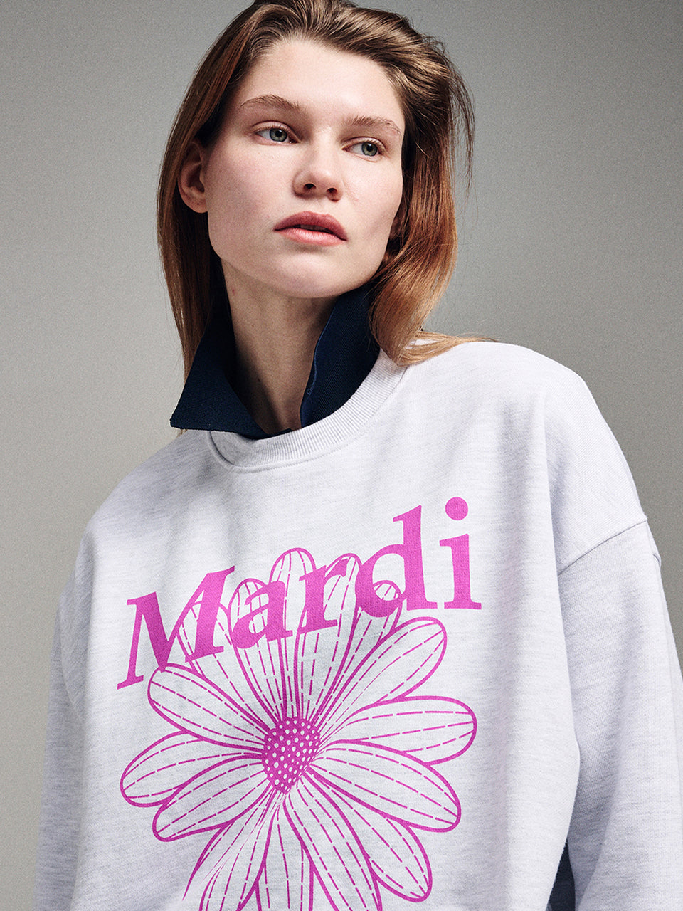 Mardi Mercredi FlowerMardi Sweatshirt