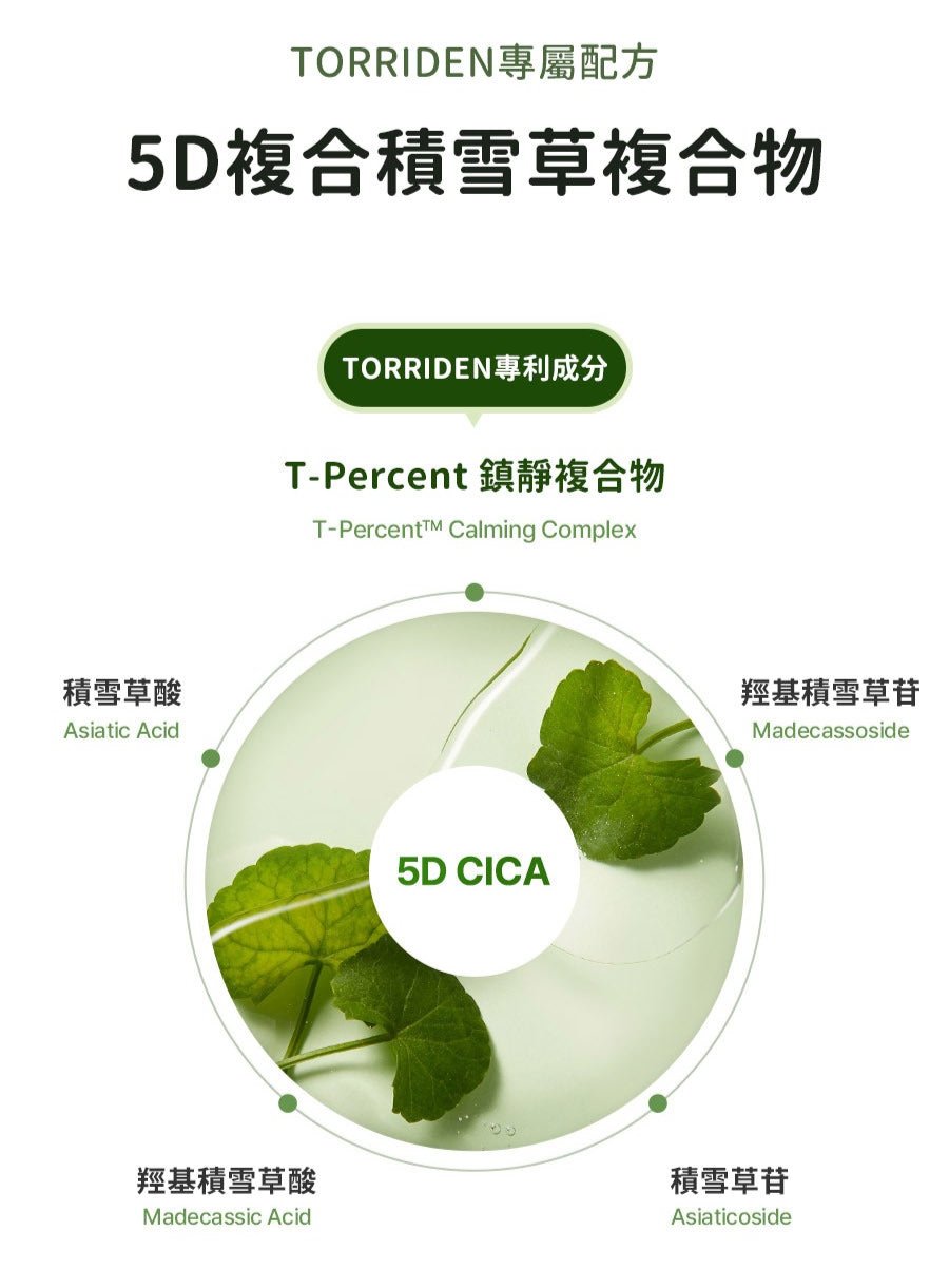 Torriden Balanceful Centella Asiatica Extract Mask 積雪草舒緩急救面膜