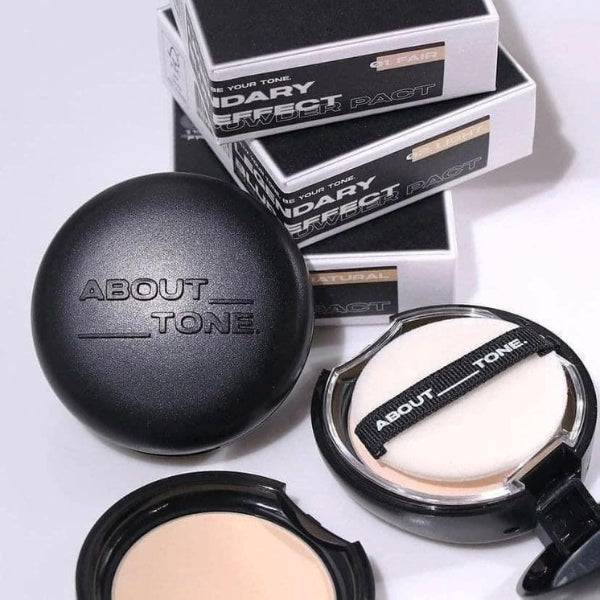 About Tone Blur Powder Pact 超柔焦輕盈純素有色定妝粉餅｜零油光隱沒毛孔磨皮效果 #CT平替