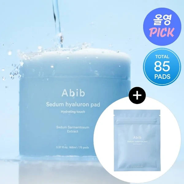 Abib 高純度透明質酸保濕棉片 Sedum Hyaluron Pad Hydrating Touch 75片