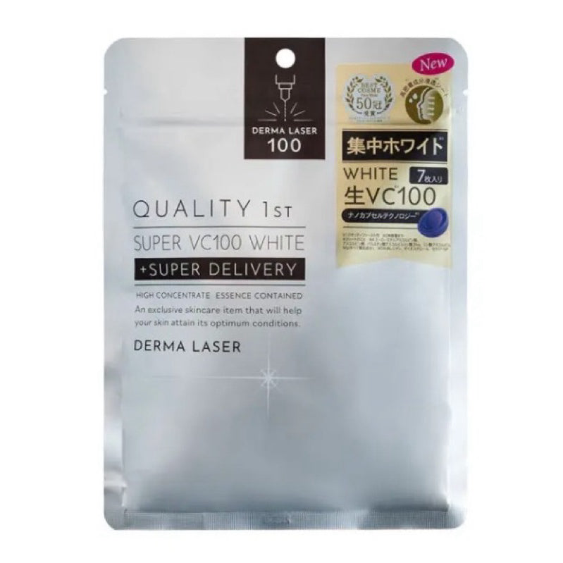 Quality First Derma Laser Super VC 100 Skincare Sheet Mask